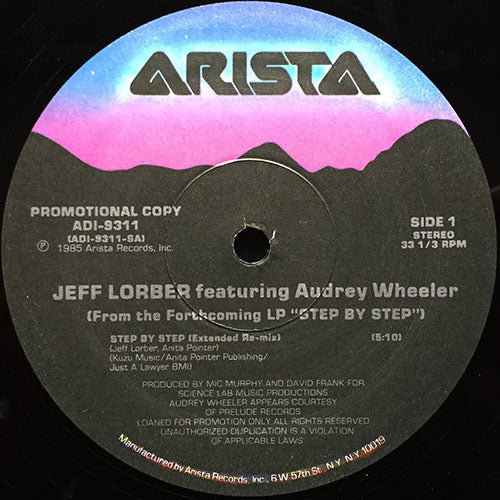 JEFF LORBER feat. AUDREY WHEELER // STEP BY STEP (5:10) / INST (4:07) / PACIFIC COAST HIGHWAY (4:47)