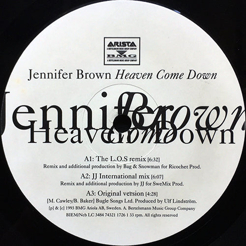 JENNIFER BROWN // HEAVEN COME DOWN (5VER)