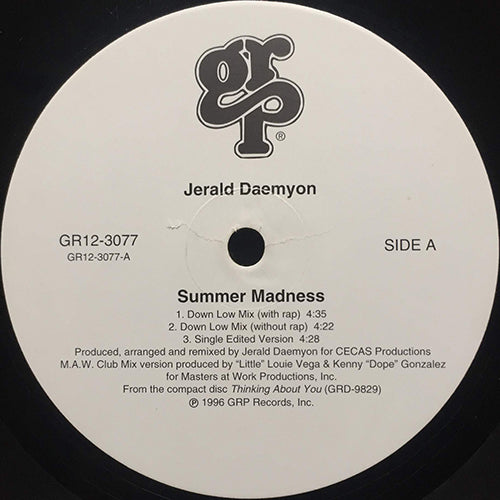 JERALD DAEMYON // SUMMER MADNESS (5VER)