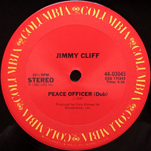 JIMMY CLIFF // PEACE OFFICER (DUB) (5:35) / SPECIAL (3:43)