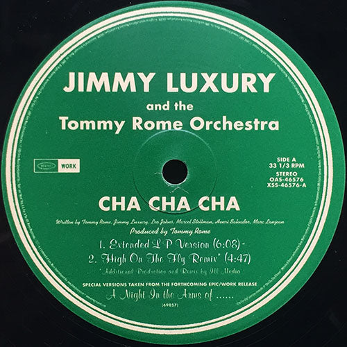 JIMMY LUXURY and the TOMMY ROME ORCHESTRA // CHA CHA CHA (4VER)