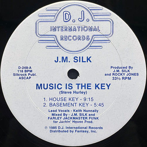 J.M. SILK // MUSIC IS THE KEY (4VER)