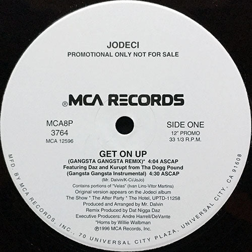 JODECI feat. DAZ & KURUPT // GET ON UP (REMIX) (5VER)