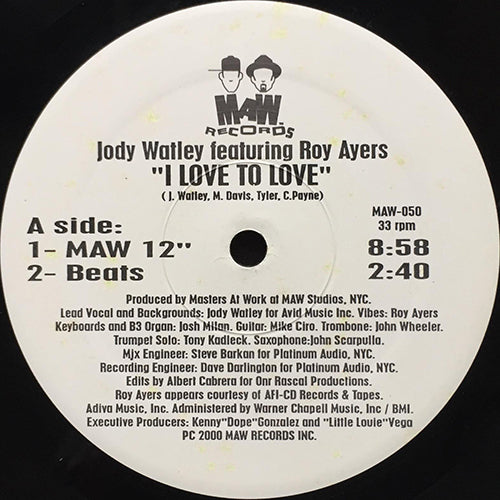 JODY WATLEY feat. ROY AYERS // I LOVE TO LOVE (4VER)