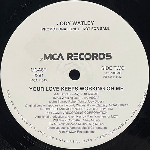 JODY WATLEY // YOUR LOVE KEEPS WORKING ON ME (4VER)