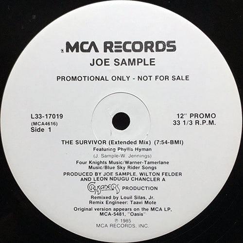 JOE SAMPLE feat. PHYLLIS HYMAN // THE SURVIVOR (7:54/4:55) / INST (4:55)
