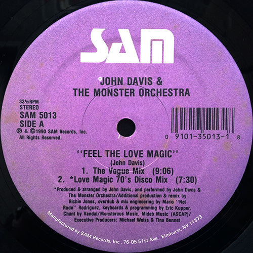 JOHN DAVIS & THE MONSTER ORCHESTRA // FEEL THE LOVE MAGIC (4VER)