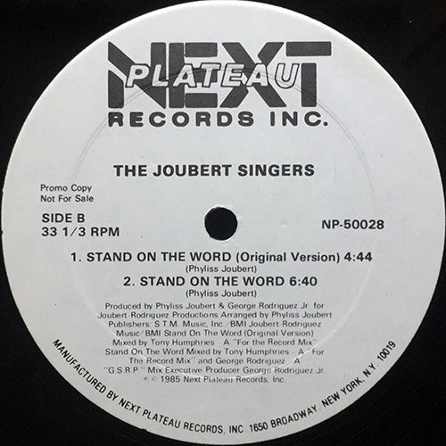 JOUBERT SINGERS // STAND ON THE WORD (4VER)