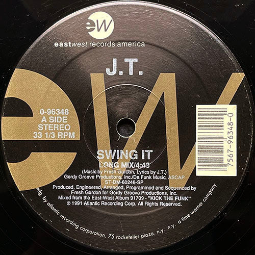 J.T. // SWING IT (LONG MIX) / (INSTRUMENTAL)