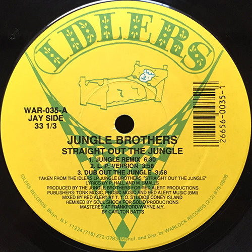 JUNGLE BROTHERS // STRAIGHT OUT THE JUNGLE (6VER)