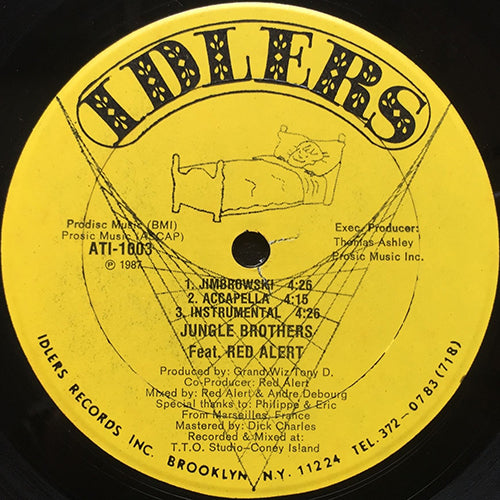 JUNGLE BROTHERS feat. RED ALERT // JIMBROWSKI (3VER) / BRAGGING AND BOASTING (2VER)