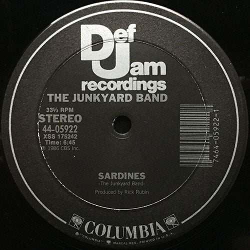 JUNKYARD BAND // SARDINES (6:45) / THE WORD (6:09/3:31)