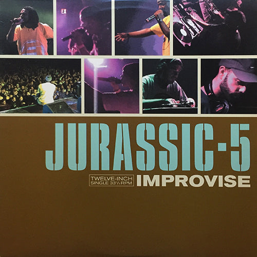 JURASSIC 5 // IMPROVISE (2VER) / CONCRETE SCHOOLYARD (2VER) / CONCRETE AND CLAY (2VER)