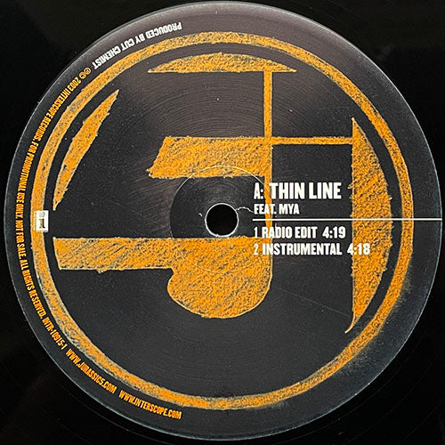 JURASSIC 5 feat. MYA / BIG DADDY KANE & PERCEE P // THIN LINE (2VER) / A DAY AT THE RACES (3VER)