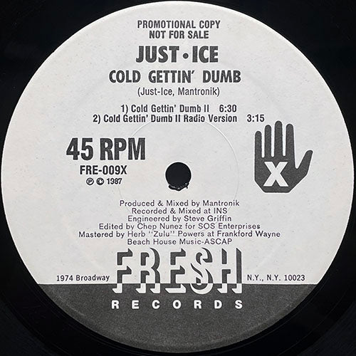 JUST-ICE // COLD GETTIN' DUMB (4VER)