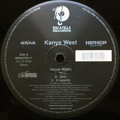 KANYE WEST // JESUS WALKS (3VER) / HEAVY HITTERS (3VER)