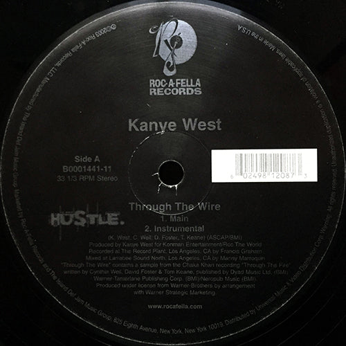 KANYE WEST // THROUGH THE WIRE (2VER) / TWO WORDS (3VER)