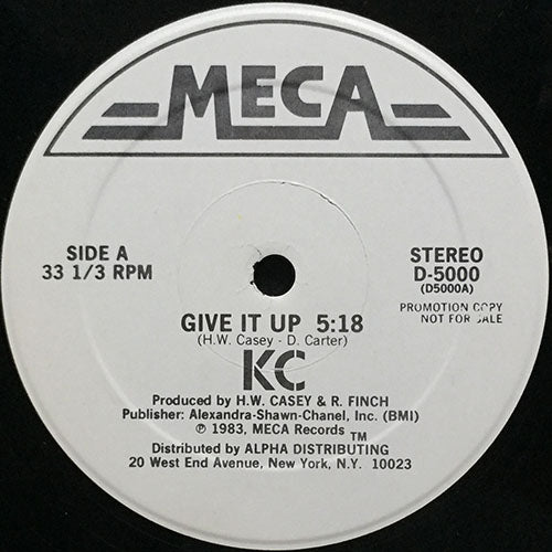 KC // GIVE IT UP (5:18) / (INSTRUMENTAL) (3:30)