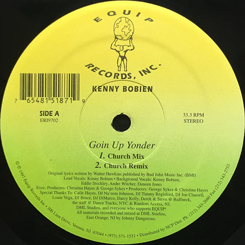 KENNY BOBIEN // GOIN' UP YONDER (4VER)