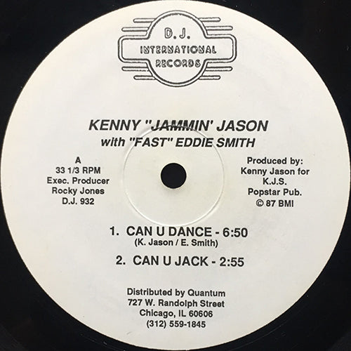 KENNY "JAMMIN' JASON with FAST EDDIE SMITH // CAN U DANCE (5VER)