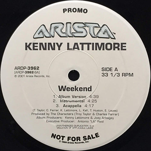 KENNY LATTIMORE // WEEKEND (3VER)