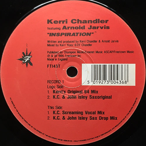 KERRI "KAOZ 6:23" CHANDLER feat. ARNOLD JARVIS // INSPIRATION (8VER)
