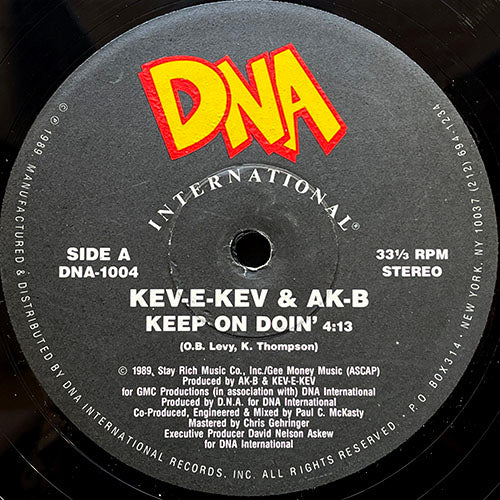 KEV-E-KEV & AK-B // KEEP ON DOIN' (4VER)