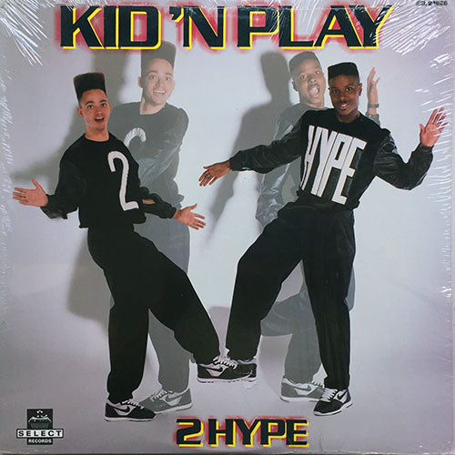 KID 'N PLAY // 2 HYPE (LP) inc. ROLLIN' WITH KID 'N PLAY / BROTHER MAN GET HIP / GITTIN FUNKY / LAST NIGHT / DO THIS MY WAY etc...