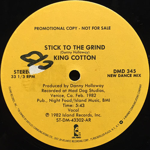 KING COTTON // STICK TO THE GRIND (NEW DANCE MIX) (5:43)