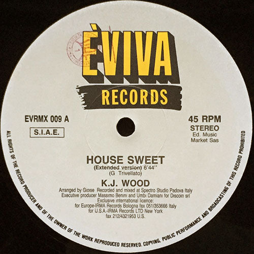 K.J. WOOD // HOUSE SWEET (3VER)