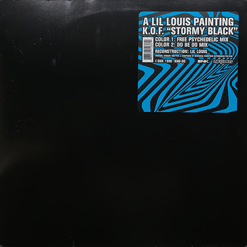 K.O.F. (A LIL LOUIS PAINTING) // STORMY BLACK (2VER)