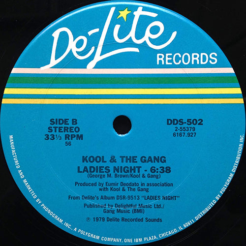 KOOL & THE GANG // LADIES NIGHT (6:38) / HANGIN' OUT (5:02)