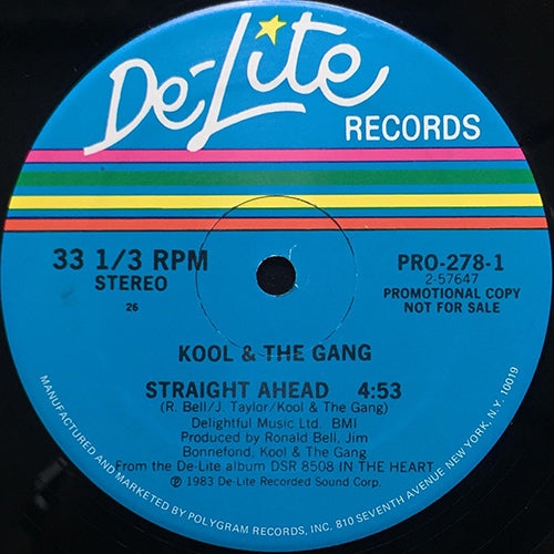 KOOL & THE GANG // STRAIGHT AHEAD (4:53)