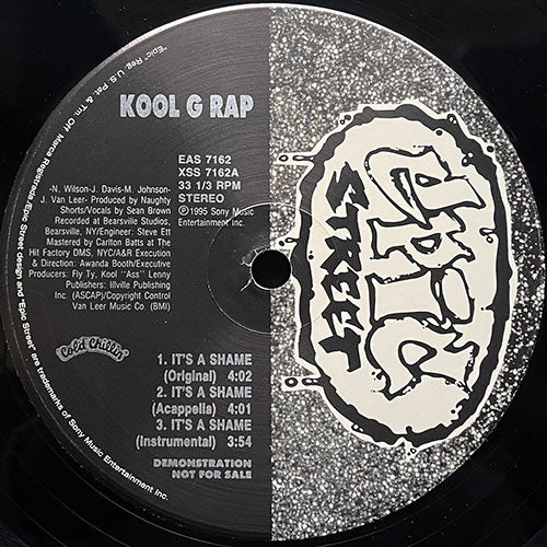 KOOL G RAP // IT'S A SHAME (3VER)
