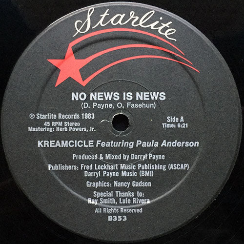 KREAMCICLE // NO NEWS IS NEWS (6:21) / (DUB MIX) (5:00)