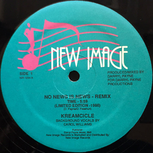 KREAMCICLE // NO NEWS IS NEWS (REMIX) (6:12) / (INSTRUMENTAL) (6:52 ...