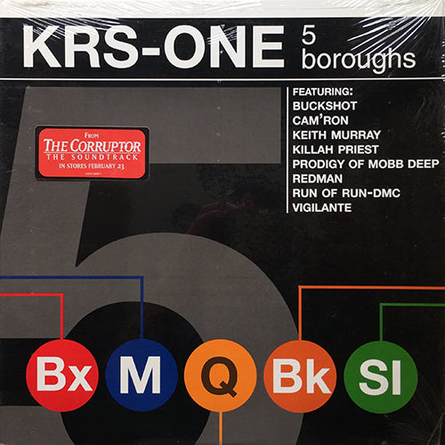 KRS-ONE feat. BUCKSHOT, CAM'RON, KEITH MURRAY, KILLAH PRIEST, PRODIGY OF MOBB DEEP, REDMAN, RUN OF RUN DMC & VIGILANTE // 5 BOROUGHS (2VER)