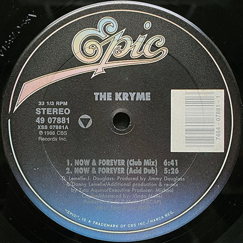 KRYME // NOW AND FOREVER (4VER)