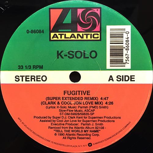 K-SOLO // FUGITIVE (4VER) – next records japan