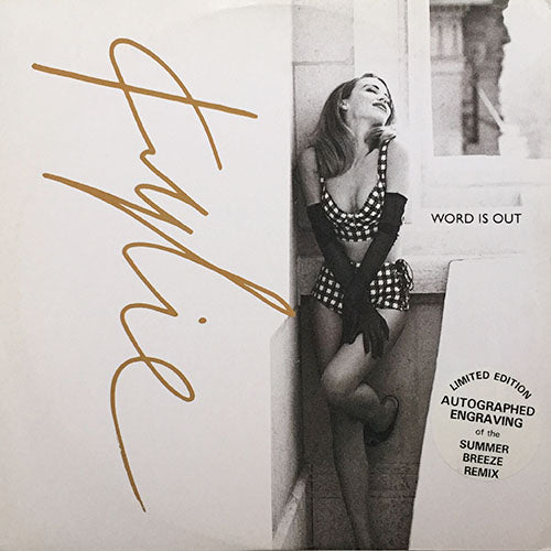 KYLIE MINOGUE // WORD IS OUT (SUMMER BREEZE MIX)