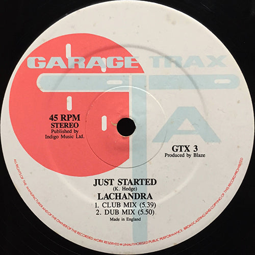 LACHANDRA // JUST STARTED (4VER)