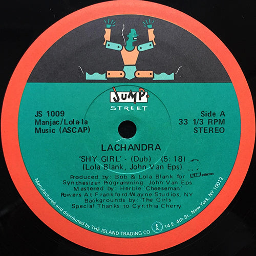 LACHANDRA // SHY GIRL (DUB) (5:18) / (RADIO EDIT) (3:49) / (VOCAL) (6:14)
