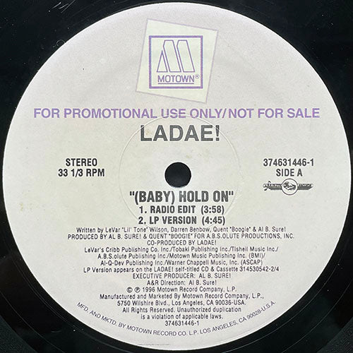 LADAE // (BABY) HOLD ON (4VER)