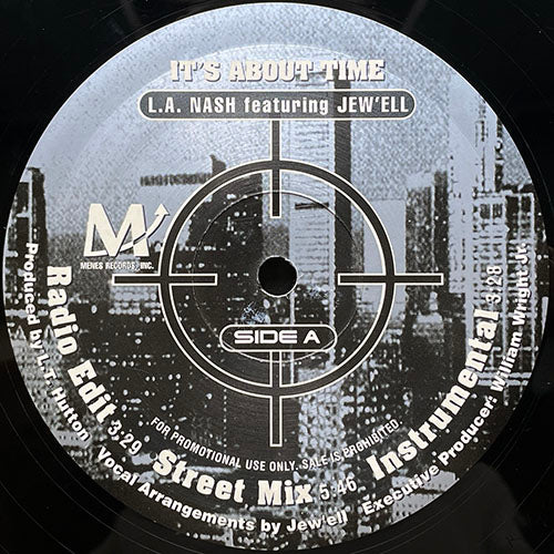L.A. NASH feat. JEW'ELL // IT'S ABOUT TIME (6VER)