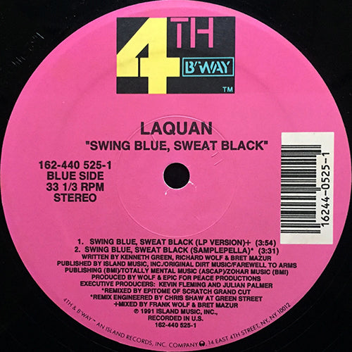 LAQUAN // SWING, BLUE, SWEAT BLACK (4VER)