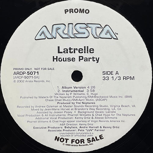 LATRELLE // HOUSE PARTY (3VER)