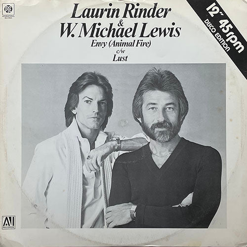LAURIN RINDER & W. MICHAEL LEWIS // LUST (7:09) / ENVY (9:54)