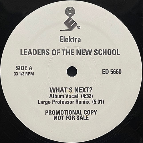 LEADERS OF THE NEW SCHOOL // WHAT'S NEXT? (2VER) / CONNECTIONS (2VER)