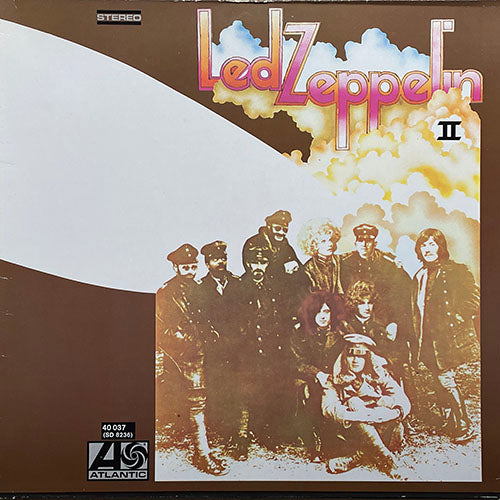 LED ZEPPELIN // LED ZEPPELIN II (LP) inc. WHOLE LOTTA LOVE / WHAT IS AND WHAT SHOULD NEVER BE / THE LEMON SONG / THANK YOU / HEARTBREAKER / LIVING LOVING MAID / RAMBLE ON / MOBY DICK / BRING IT ON HOME