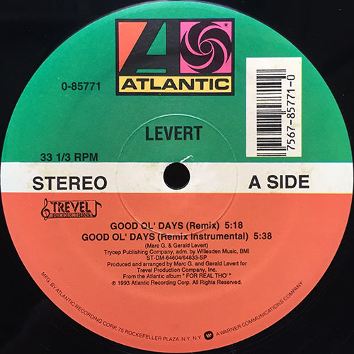 LEVERT // GOOD OL' DAYS (5VER)